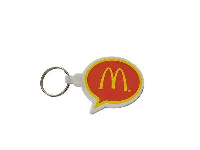 型のMcDonaldsのマクドナルドの店の別名のゴム製Keychainのシリコーン ゴムKeychain
