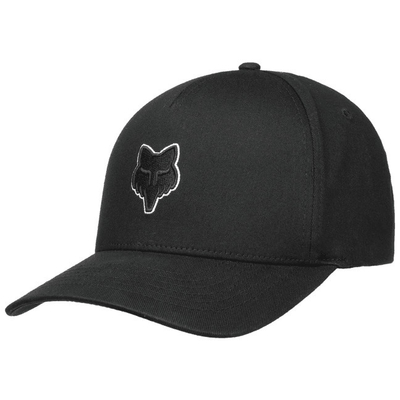 Uni Logo Head Flexfit Cap by FOX コットン・スウェットバンドと縁付きの刺身ロゴ・キャップ