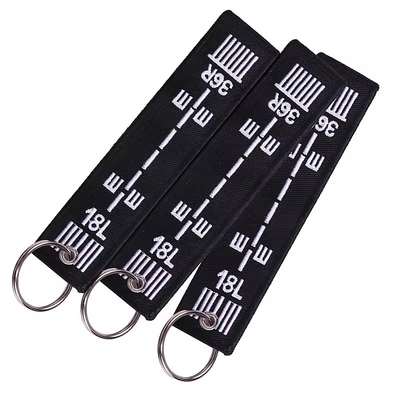 オーダーメイド ロゴ 布 キー タグ 刺身 キーチェーン ラベル キーチェーン