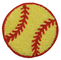 シュニールのソフトボール パッチ-スポーツの球、Lettermanのジャケットのバッジ2-3/8」（鉄）