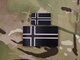 ノルウェーの旗IRパッチのPantone色のあや織りのCordraの生地の100%の刺繍