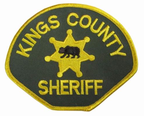 KINGS郡はジャケットのための背景のあや織りによって刺繍されたパッチ7Cを感じた