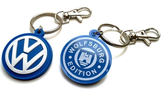VWのゴルフGTIポリ塩化ビニールの主時計入れのキーホルダー適合のためのゴム製Keychain:フォルクスワーゲンVR6 G60 R32