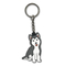 PMS色の注文のキー ホルダーのハスキーな子犬柔らかいポリ塩化ビニールのゴム製漫画のキー ホルダー