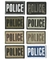 警察PDの役人のための戦術的な2x3ホックそしてループ パッチの100%の刺繍
